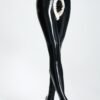 eurocat latex female High-Waisted Open Crotch Leggings