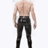 eurocat latex Male Contrasting Trim Jeans