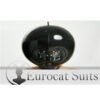 Latex  Rubber Hood Inflatable Mask Black Fetish Cosplay Club thickness are 0.4mm