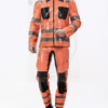 eurocat latex Male Fireman Style Uniform Jacket