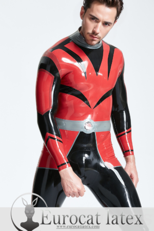 Male 'Space Force' Back Zip Catsuit