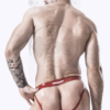 eurocat latex Male Double Line Jockstrap