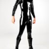 latex handmade Mens Catsuit with Back Zip