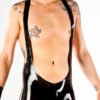 latex handmade Wrestling Singlet Catsuit