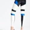 eurocat latex female Leggings Tri-Color Tights