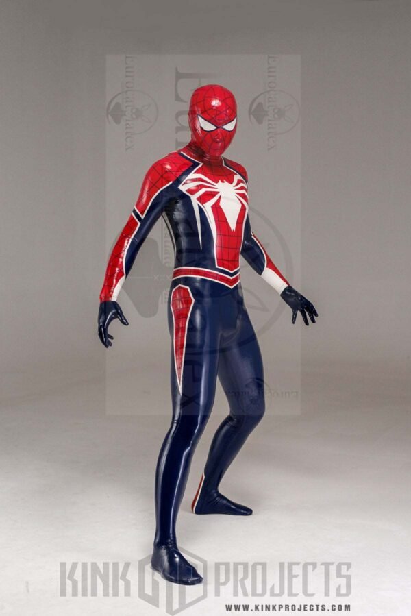eurocat latex Male 'Spidey Two' rubber Costume Catsuit