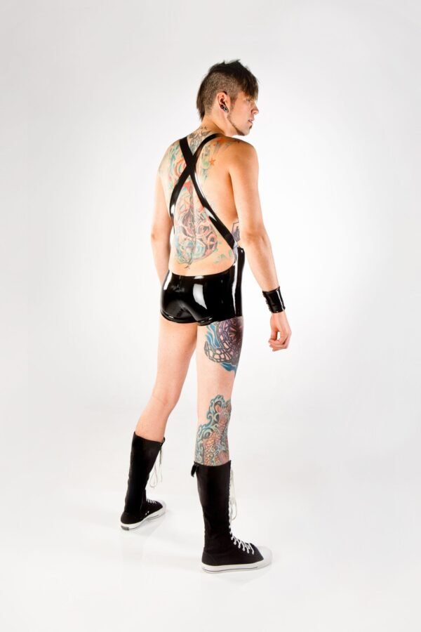 Wrestling Singlet with Cod Piece Opening