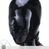 eurocat  Latex Hood Rubber Fetish Wear Cosplay catsuits MASK MOUTH ZIP