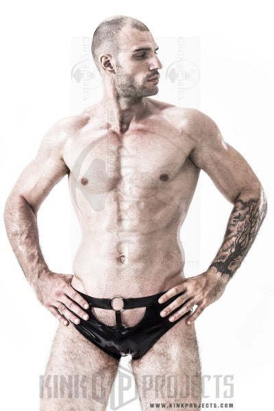 eurocat latex Male rubber Jockstrap Brief