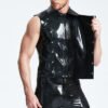eurocat latex Male Double-Breasted Sleeveless Vest