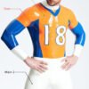 eurocat latex Male 'Outfielder' Catsuit