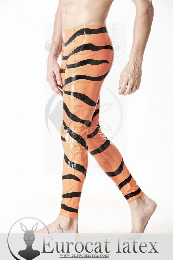 eurocat latex Male 'Tiger' Patterned Tights