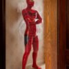 eurocat latex Male Red Ninjia rubber Catsuit