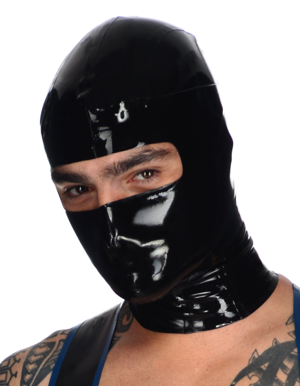 latex handmade Shinobi Hood