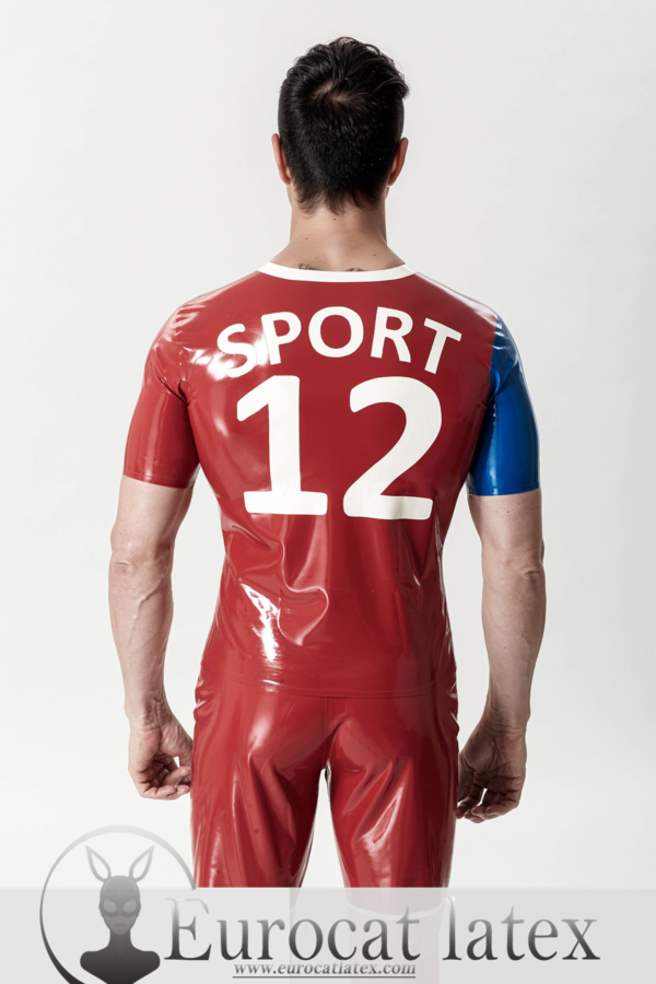 eurocat latex Male Footballer rubber Outfit