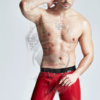 eurocat latex Male Sailor-front Double Zip Shorts
