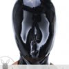 eurocat Latex Hood Rubber Fetish Wear Cosplay catsuits MASK ALL CLOSED