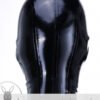 eurocat Male Latex Hood Rubber Fetish Wear Cosplay catsuits MASK BIG MOUTH