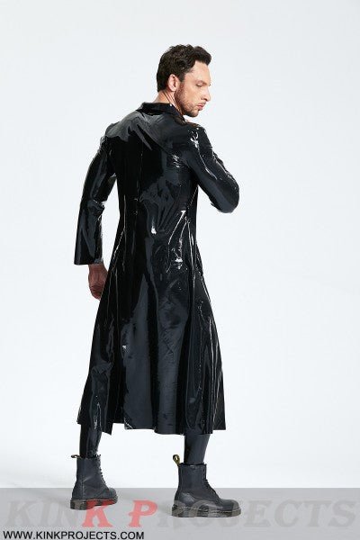 eurocat latex Male Three-quarter Length Trench Coat