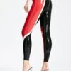 eurocat latex female Tri-Color Leggings