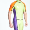 Male 'Multicolor' Shoulder-Zip Surfsuit
