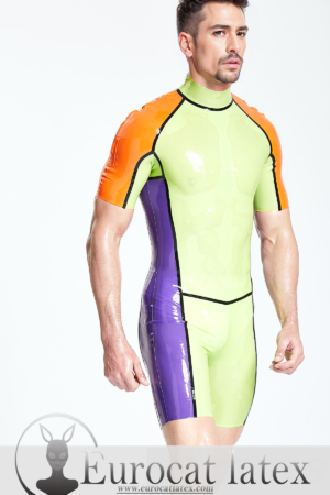 Male 'Multicolor' Shoulder-Zip Surfsuit