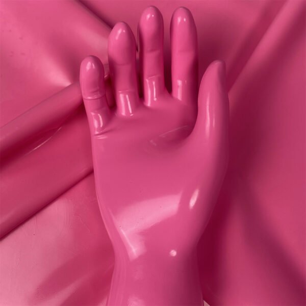 male fetihs latex gloves Short, Stretchy and Body Safe rubber Gloves chlorined 0.4mm