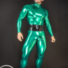 Male 2-PIECE SUIT latex handmade