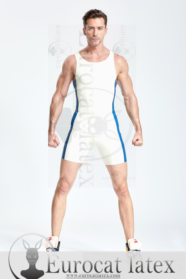 eurocat latex Male Tank Top Gym Suit