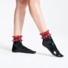 Latex Frilled Ankle Socks