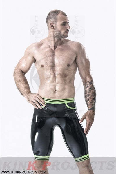 eurocat latex Male Pocketed Bermuda Style Shorts