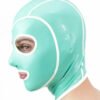 Latex Hood with Trim – Round Eyes