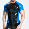 eurocat latex Male Wide-Necked Raglan Sleeve T-Shirt