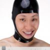 eurocat Male Latex Hood Rubber Fetish Wear Cosplay catsuits  MASK OPEN