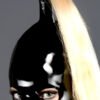 Mask with Rounded Eyes, Nose, and Mouth handmade