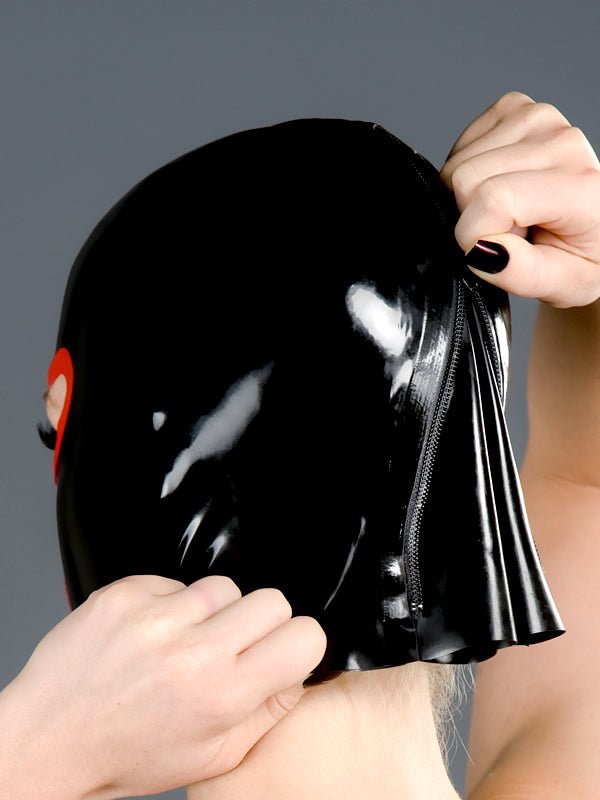 Mask with Rounded Eyes, Nose, and Mouth handmade
