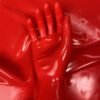 Red Classic Short Molded Latex Gloves