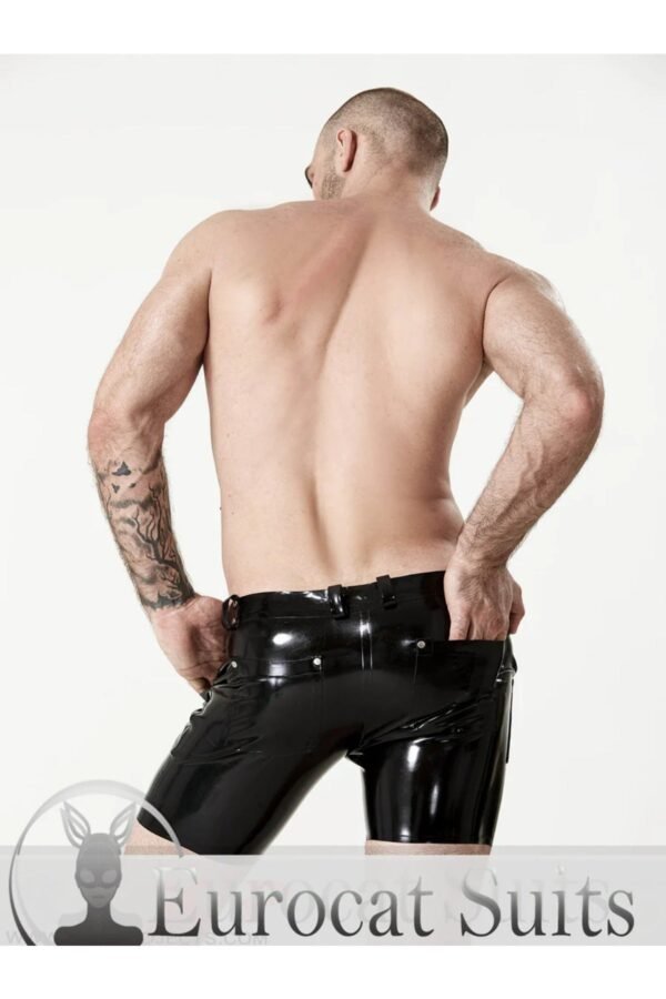 eurocat latex Male Casual Fitted Shorts