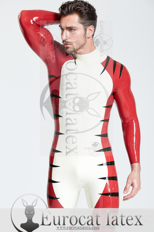 eurocat latex Male 'Tigris' Catsuit
