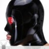 eurocat Male Latex Hood Rubber Fetish Wear Cosplay catsuits MASK FISH EYES & MOUTH OPEN MAL