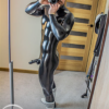 LATEX CONDOM CATSUIT