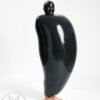 Latex Sexy Inflatable outer and inner color both are Black 0.4mm