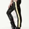 eurocat latex Male Striped-Leg Jeans