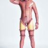 Male 'Burly Burlesque' Neck Entry Leotard Catsuit