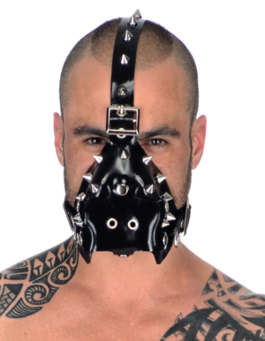 Rebel Head Harness latex handmade
