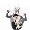 eurocat latex Male Grey Donkey Latex Catsuit