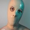 LATEX MASK SILENT HOOD