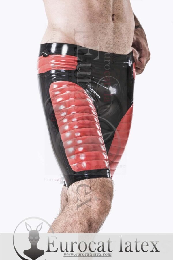 eurocat latex Male Padded Fetish Bermudas