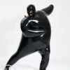 Black Sexy Latex Balloon Man Inflatable Suit rubber