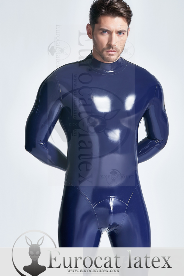 eurocat latex Male Shoulder-zip Catsuit